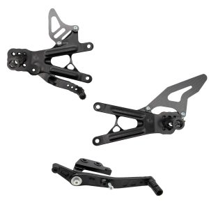Spider Racing Verstelbare Rearsets EVO Yamaha R6 (2017+)