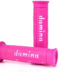 Domino Road/Racing Handvatten Roze/Wit – Universeel 22/26 mm