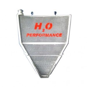 H2O Performance Oversized Water Radiator Yamaha YZF-R6 2017+