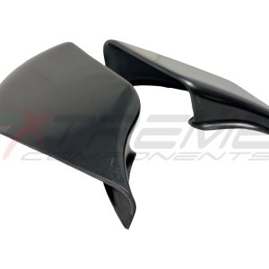 Extreme Components Black Fiber Corner Side Pods Ducati Panigale V4 R 2025-2026