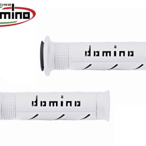 Domino Road/Racing Handvatten Wit/Zwart – Universeel 22/26 mm