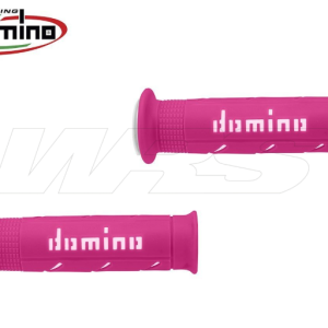 Domino Road/Racing Handvatten Roze/Wit – Universeel 22/26 mm