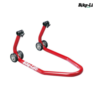 Bike-Lift Achterste Paddockstand met V-Adapters – Rood