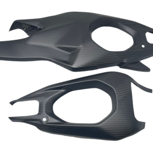 Extreme Components Matte Carbon Swingarm Protectors Ducati Panigale V4 / V4 S / V4 R (2025-2026)